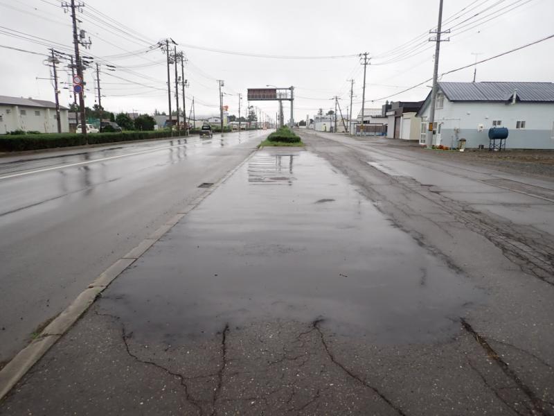 歩道　施工後